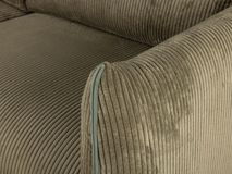 Hoeksalon FARIDO - Groen ribfluweel C-PLD-FAR-HKS1
