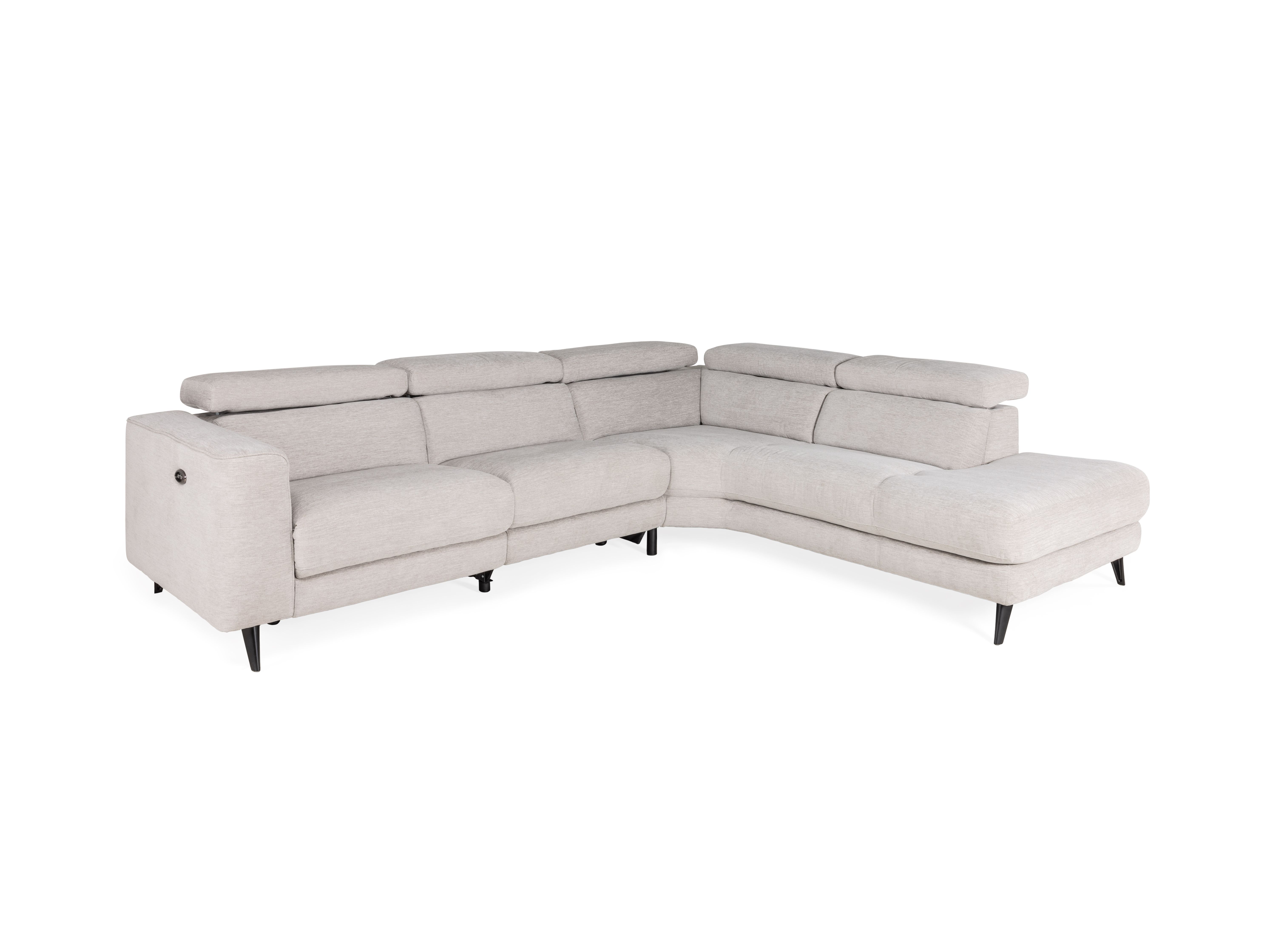 Hoeksalon BRAYA - Lichtgrijs C-HTL-151-HKS1