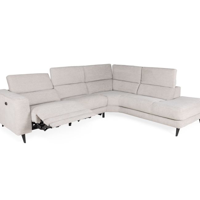 Hoeksalon BRAYA - Lichtgrijs