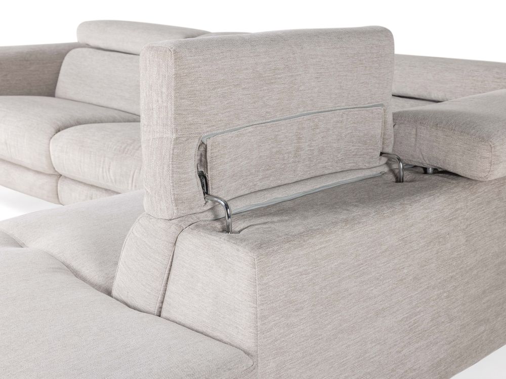 Hoeksalon BRAYA - Lichtgrijs C-HTL-151-HKS1