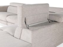 Hoeksalon BRAYA - Lichtgrijs C-HTL-151-HKS1