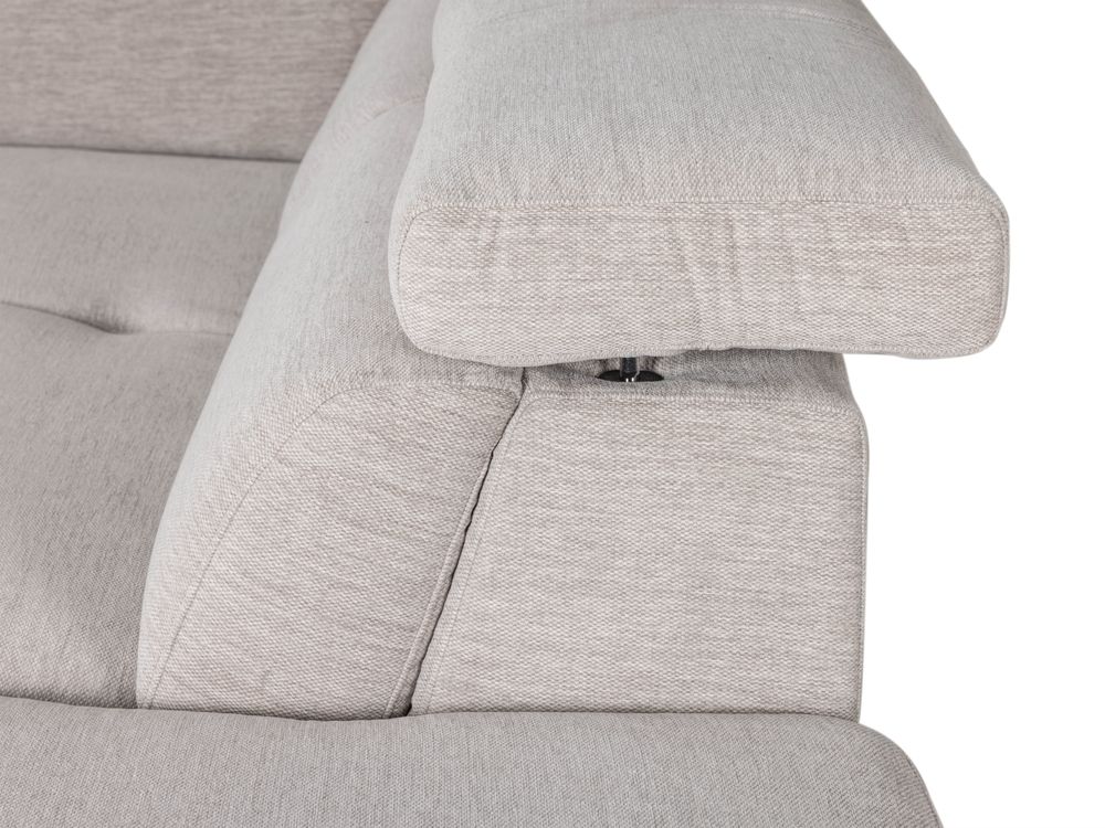 Hoeksalon BRAYA - Lichtgrijs C-HTL-151-HKS1