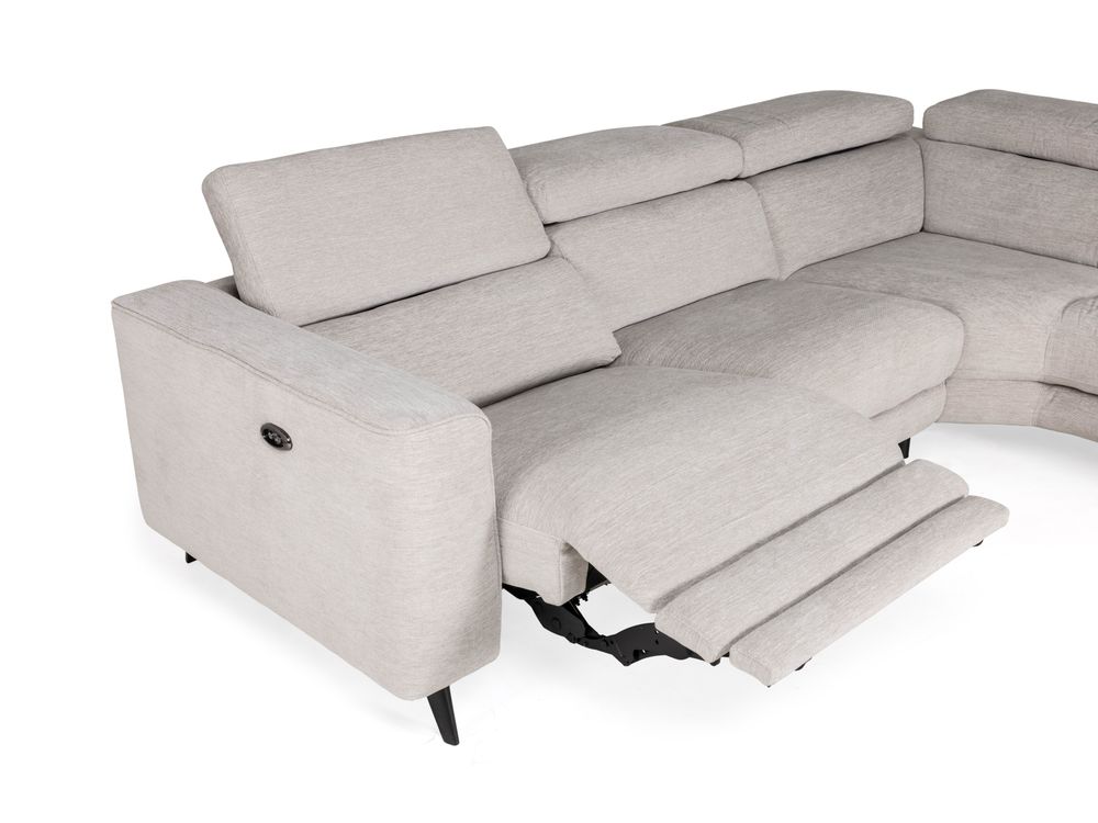 Hoeksalon BRAYA - Lichtgrijs C-HTL-151-HKS1