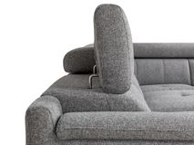 Hoeksalon met 1 elektr. relax LENON - Grijs C-PLD-16-HKS-1-A19