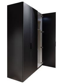 5-deurskast incl. led 20 UP - Zwart C-RCH-20U-KAST2