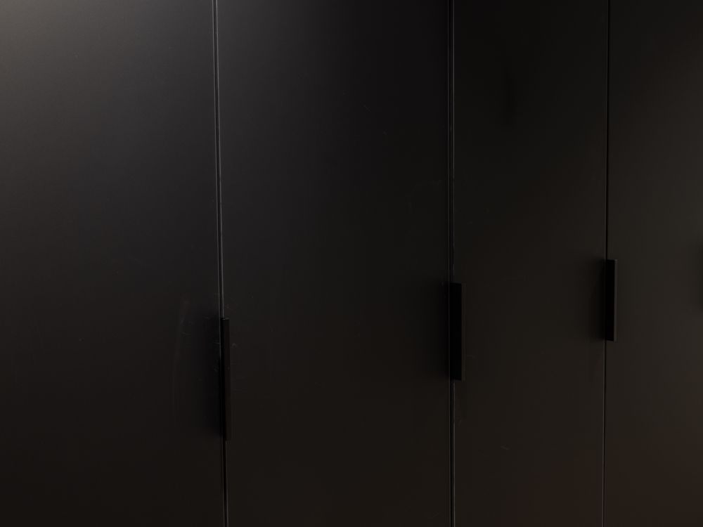 5-deurskast incl. led 20 UP - Zwart C-RCH-20U-KAST2