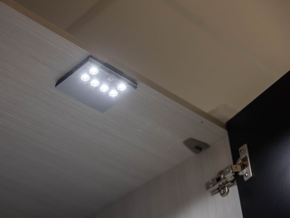 5-deurskast incl. led 20 UP - Zwart C-RCH-20U-KAST2