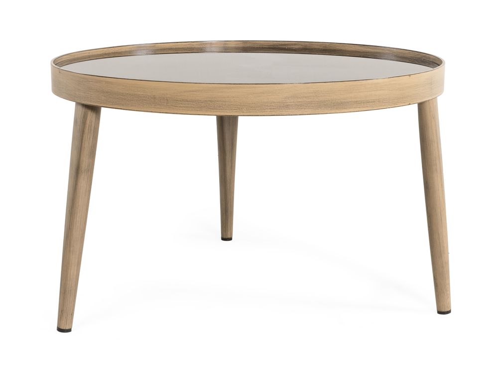 Bijzettafel ONYX - Zwart/Brushed Gold PMP ON BT-70-G