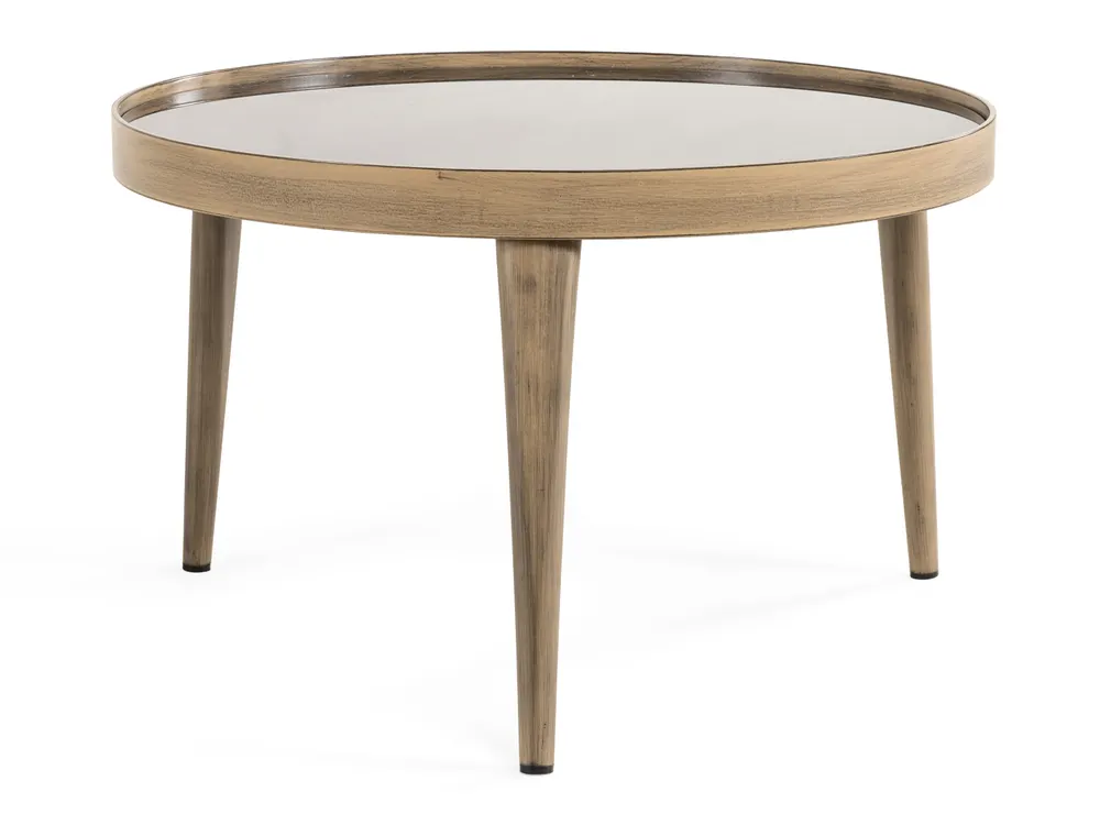 Bijzettafel ONYX - Zwart/Brushed Gold PMP ON BT-70-G