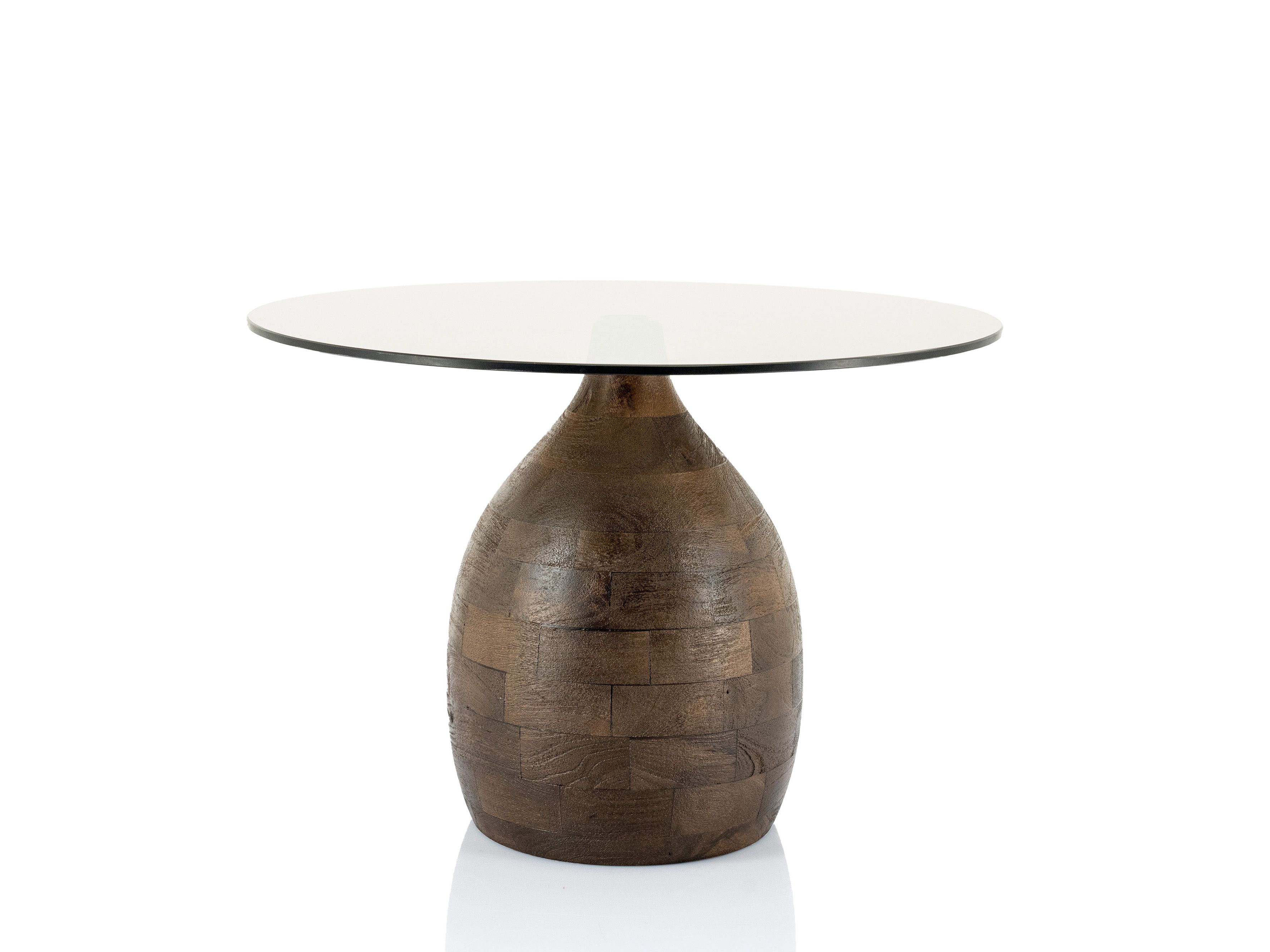 Salontafel BOND - Mango hout / Glas BBO 221693