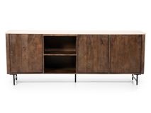 Dressoir LIO - Mango hout / Travertin ELO 95904