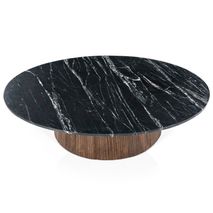 Salontafel MAXIM - Mango hout / marmerlook ELO 95636