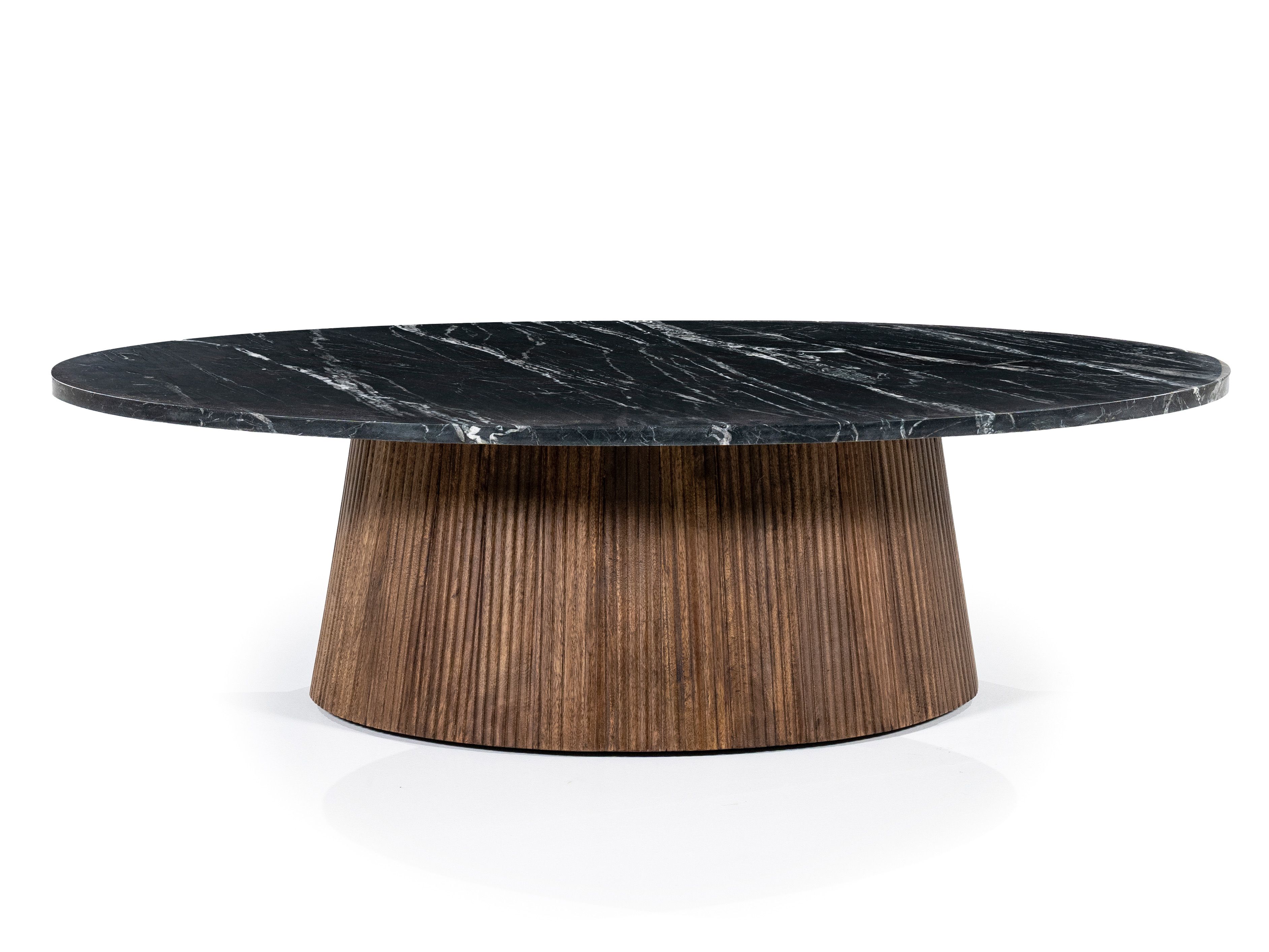 Salontafel MAXIM - Mango hout / marmerlook ELO 95636