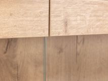 Vitrinekast incl. led CARMEN - Natuur MXF-260-000007