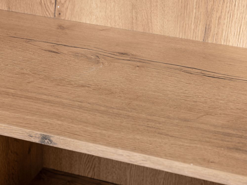 Vitrinekast incl. led CARMEN - Natuur MXF-260-000007