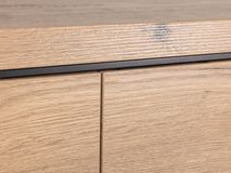 Vitrinekast incl. led CARMEN - Natuur MXF-260-000007