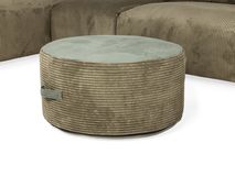 Voetbank WINNIE - Groen ribfluweel PLD WI VBR-1-P24T46