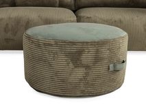 Voetbank WINNIE - Groen ribfluweel PLD WI VBR-1-P24T46