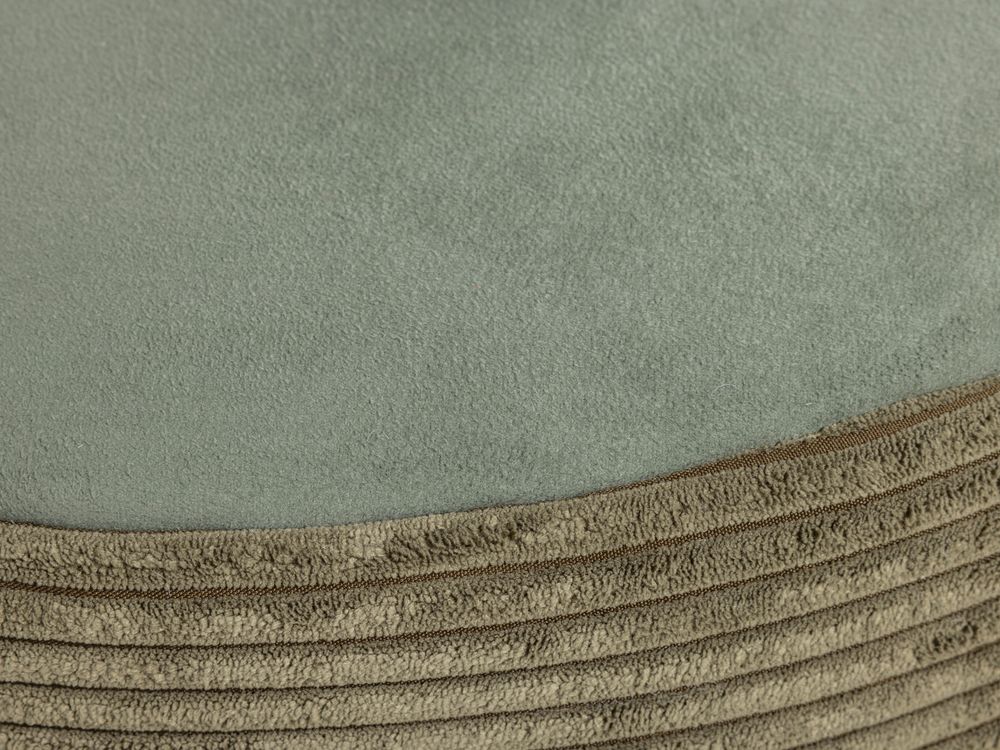 Voetbank WINNIE - Groen ribfluweel PLD WI VBR-1-P24T46