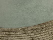 Voetbank WINNIE - Groen ribfluweel PLD WI VBR-1-P24T46