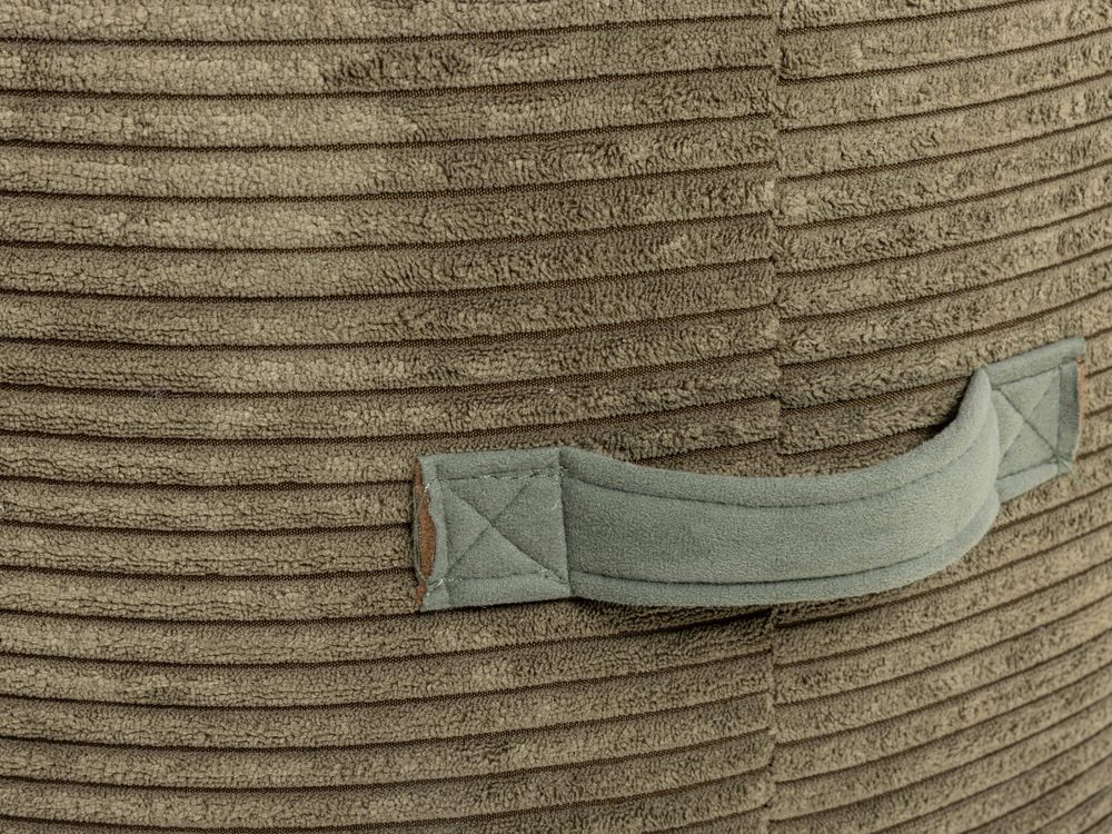 Voetbank WINNIE - Groen ribfluweel PLD WI VBR-1-P24T46