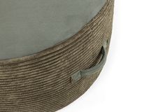 Voetbank WINNIE - Groen ribfluweel PLD WI VBR-1-P24T46