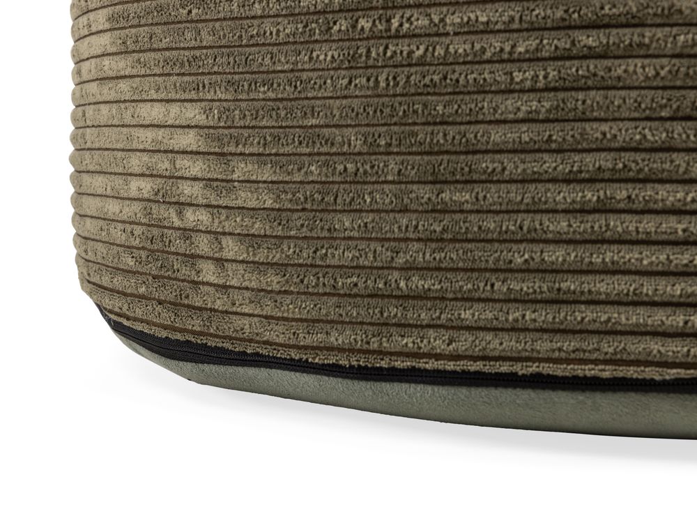 Voetbank WINNIE - Groen ribfluweel PLD WI VBR-1-P24T46