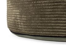 Voetbank WINNIE - Groen ribfluweel PLD WI VBR-1-P24T46