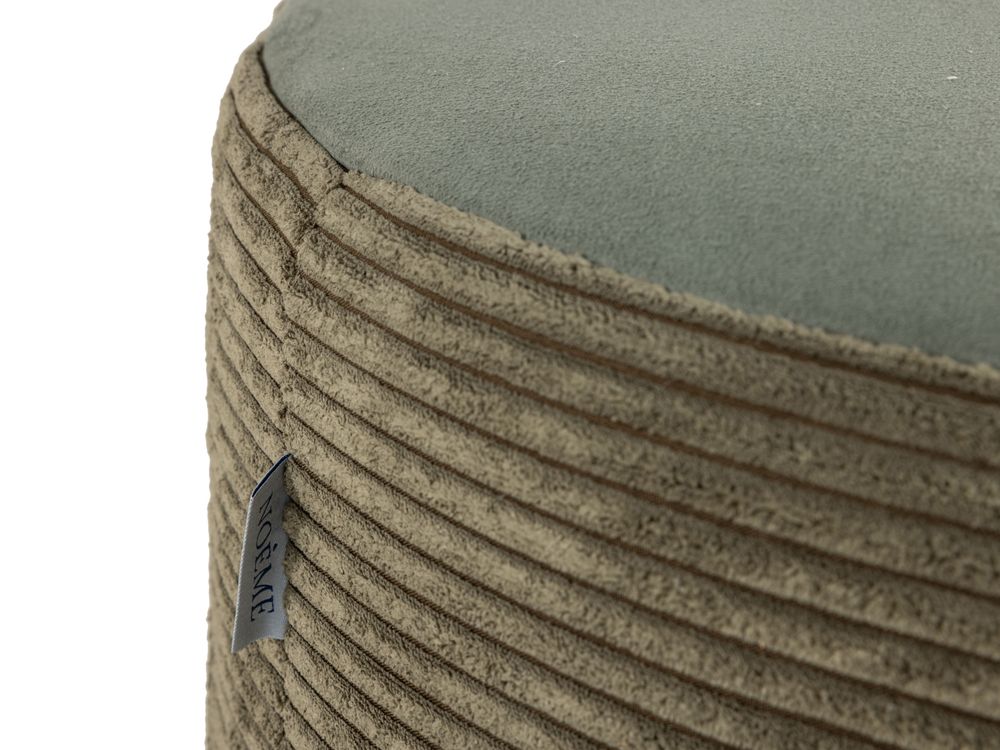 Voetbank WINNIE - Groen ribfluweel PLD WI VBR-1-P24T46