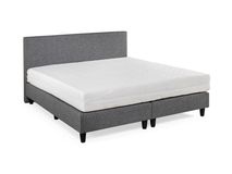 Boxspring incl. matras 180x200 BONNEL - Grijs MOL BX1820-IB