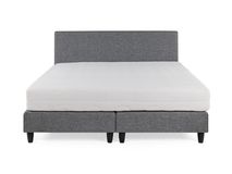 Boxspring incl. matras 180x200 BONNEL - Grijs MOL BX1820-IB