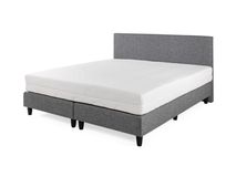 Boxspring incl. matras 180x200 BONNEL - Grijs MOL BX1820-IB