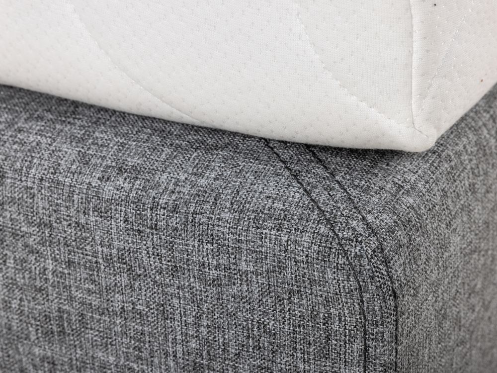 Boxspring incl. matras 180x200 BONNEL - Grijs MOL BX1820-IB