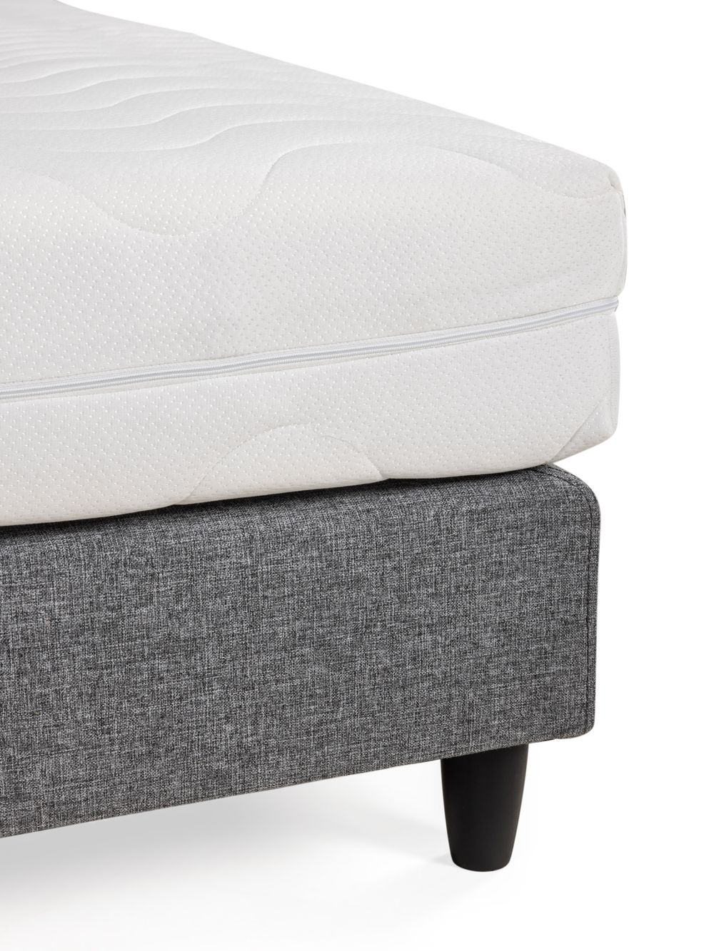 Boxspring incl. matras 180x200 BONNEL - Grijs MOL BX1820-IB