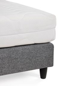 Boxspring incl. matras 180x200 BONNEL - Grijs MOL BX1820-IB