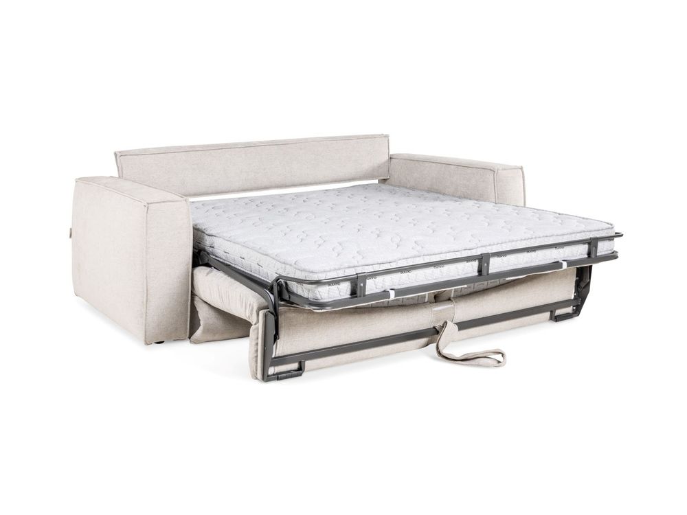 Zetelbed met pocketveren matras MORE - Beige DSL MO ZB-B-K5526