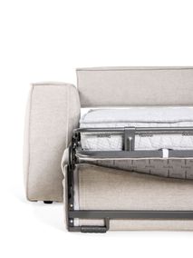 Zetelbed met pocketveren matras MORE - Beige DSL MO ZB-B-K5526