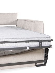 Zetelbed met pocketveren matras MORE - Beige DSL MO ZB-B-K5526
