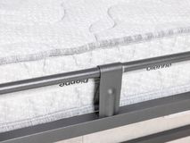 Zetelbed met pocketveren matras MORE - Beige DSL MO ZB-B-K5526