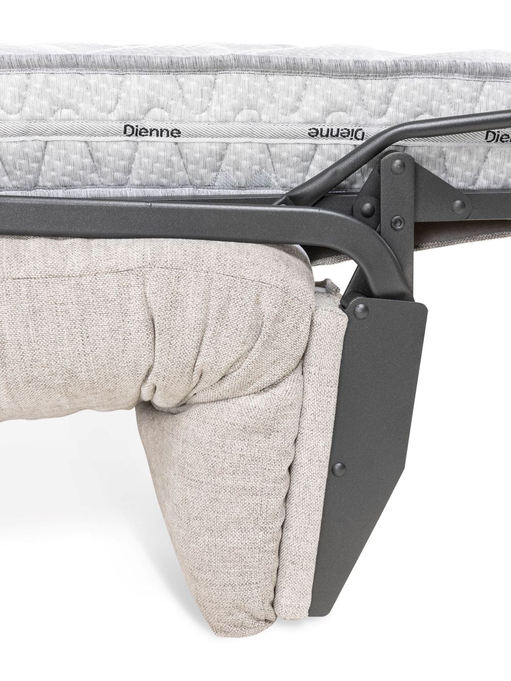 Zetelbed met pocketveren matras MORE - Beige DSL MO ZB-B-K5526