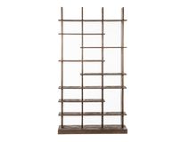 Boekenrek OLIVER - Zwart mango hout ELO 95883