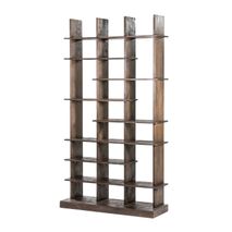 Boekenrek OLIVER - Zwart mango hout ELO 95883