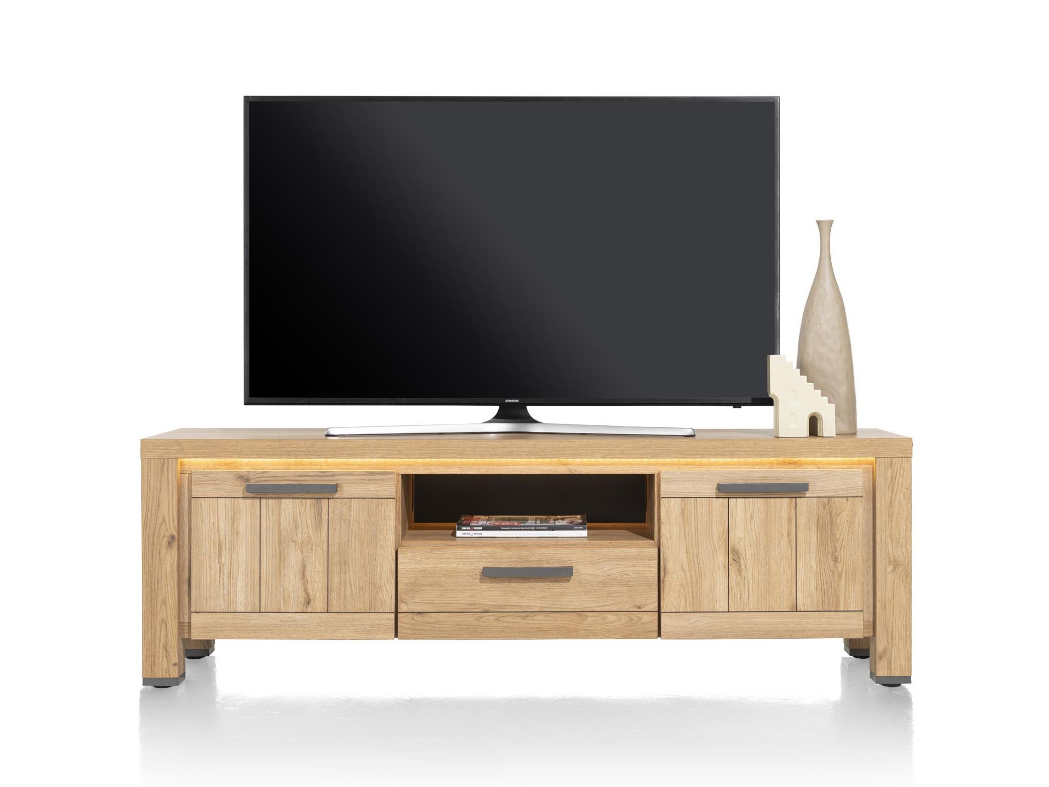 Tv-meubel DELMONTE - Hout HEH 46968NAT