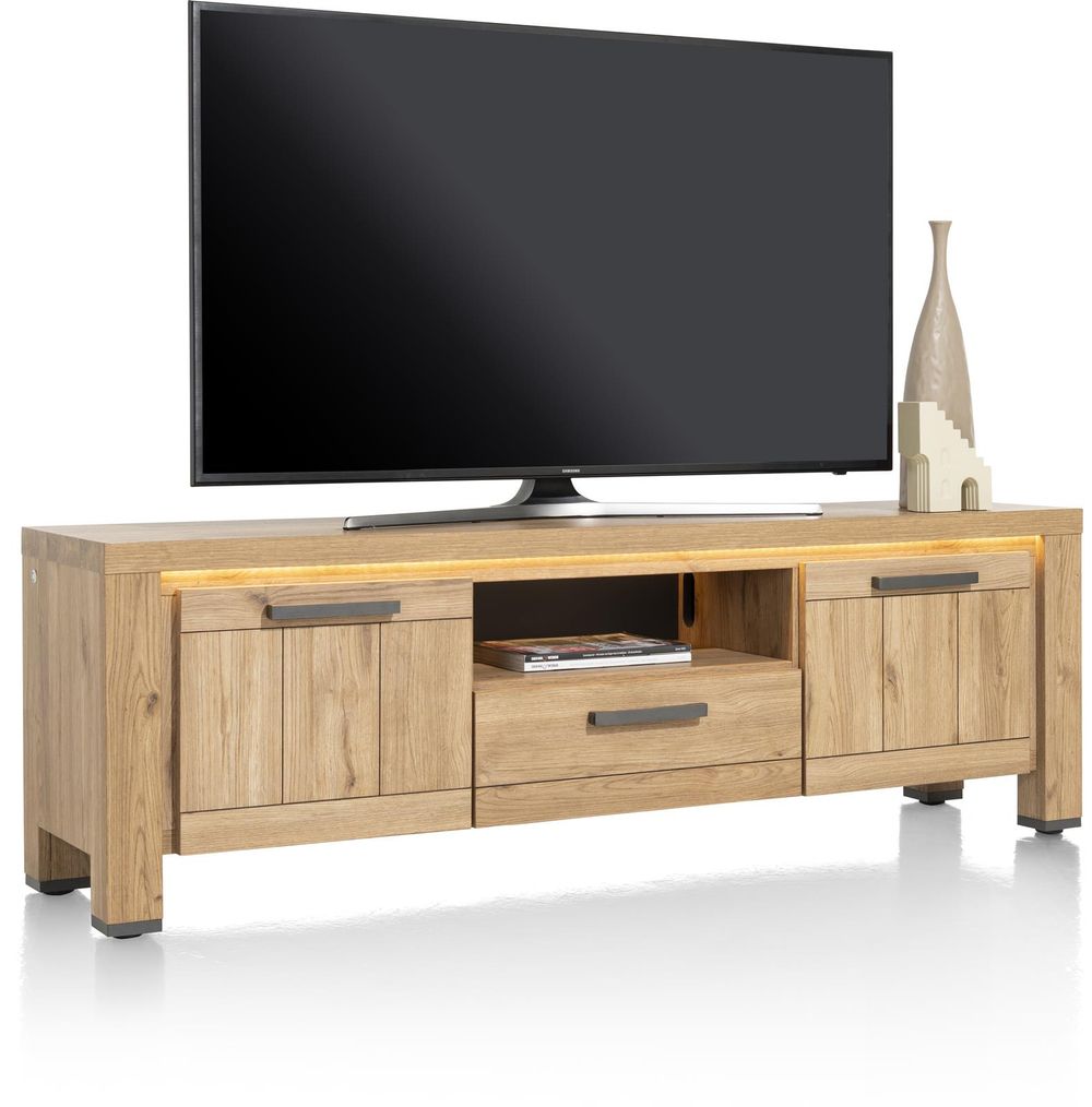 Tv-meubel DELMONTE - Hout HEH 46968NAT