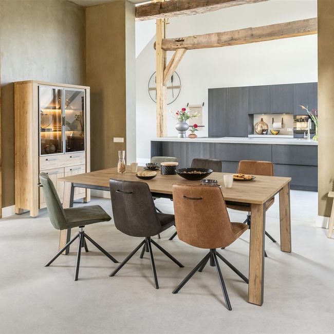 Eetkamertafel DELMONTE - Hout