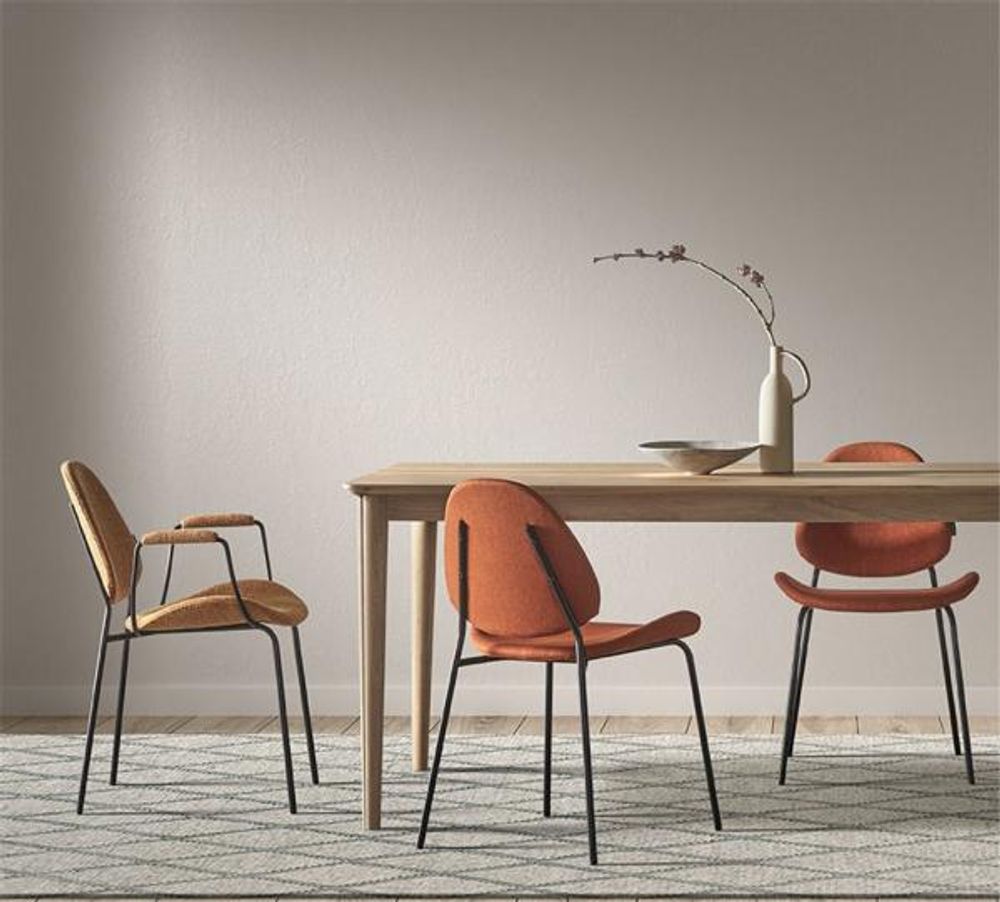 Uitschuifbare eetkamertafel NOVA - Eik naturel VDC TA-00974