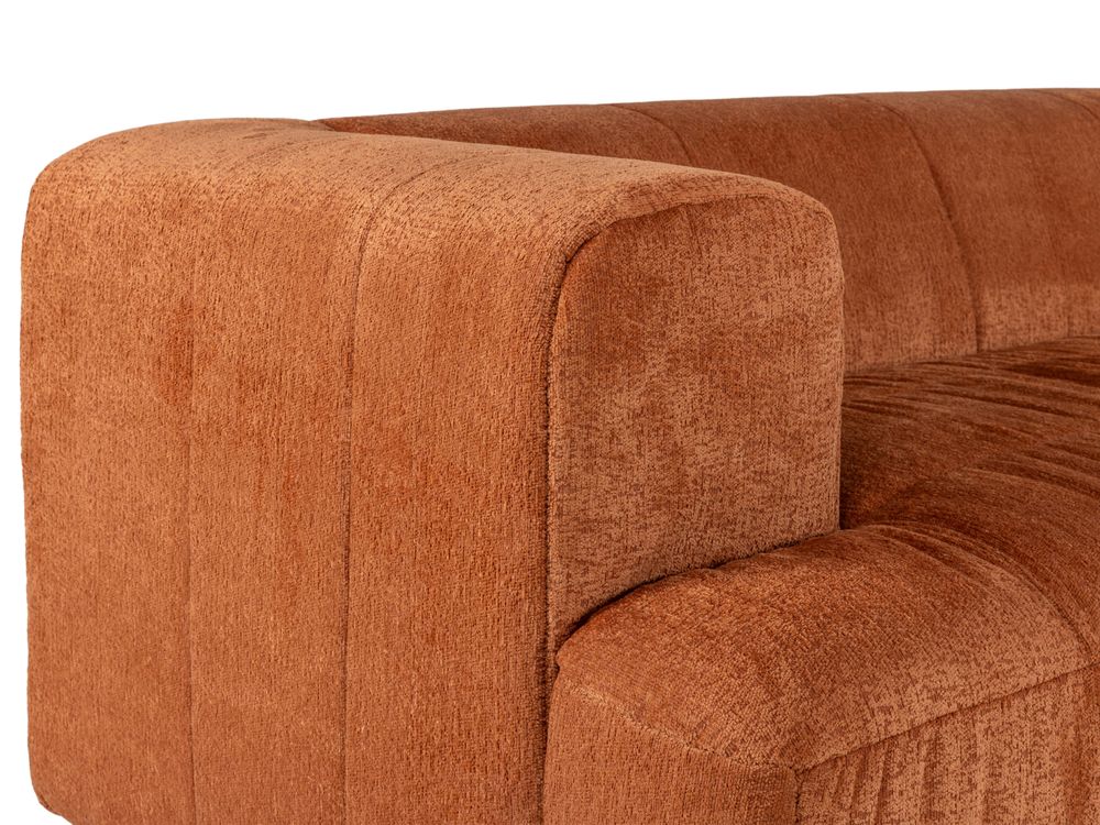 Zitbank CAPITOL - Terracotta C-ESS-59-25XL-B-M27T