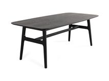 Eetkamertafel BADEN - Black Ash MED BA T2010-BA