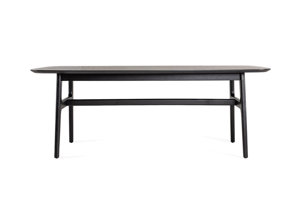 Eetkamertafel BADEN - Black Ash MED BA T2010-BA