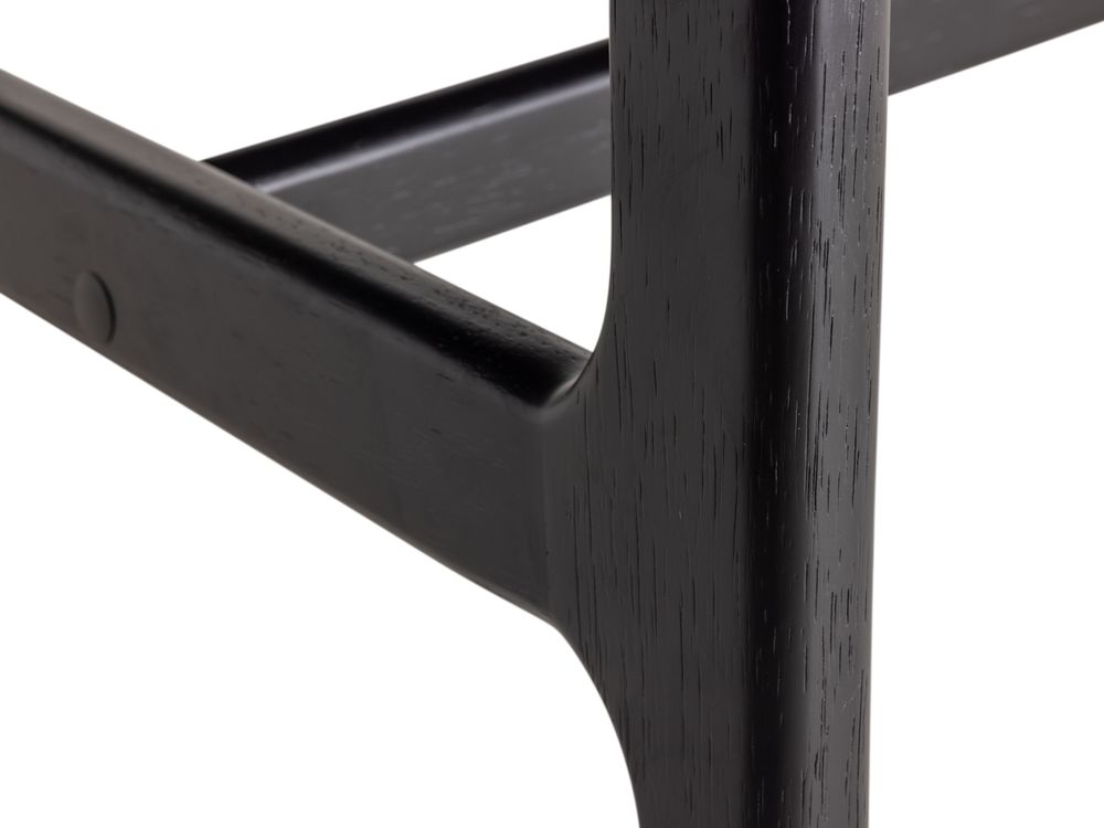 Eetkamertafel BADEN - Black Ash MED BA T2010-BA